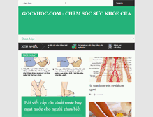 Tablet Screenshot of gocyhoc.com